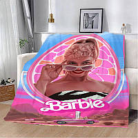 Плед 3D Барби Розовая принцесса 2838_A 13106 160х200 см h