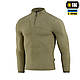 M-Tac кофта Delta Fleece Tan, тактична, фліска, демісезонна, зимова, військова - фото 1 - id-p2095559978