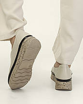 Сліпони перфоровані Guero 197106 37 світло-бежеві шкіра 36, фото 5