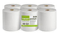 Полотенца бумажные в рулоне TEMCA Racon Premium 2-х слойные, 20х36см, 450 листов 162м