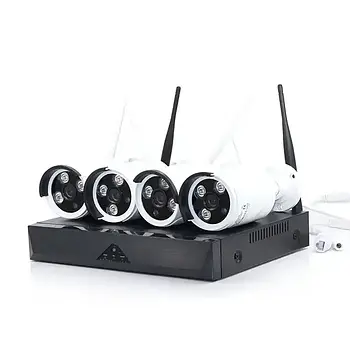 Бездротова система відеоспостереження DVR JT-8906ZL3-4 5G/IP Камера для внутрішнього та зовнішньго застосування