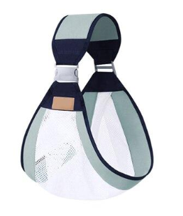 Слінг-переноска для новонароджених Повітропроникний слінг для дітей зелений