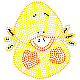 Набір для малювання для дітей Riviera Blanca Кря-кря 25x25 см (КА1-11), фото 4