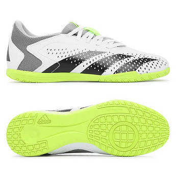 Футбольні футзалки Adidas Predator Accuracy.4 IN GY9986, Білий, Розмір (EU) — 42 2/3
