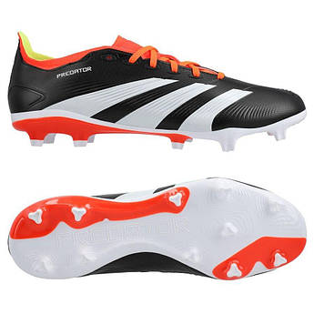 Футбольні бутси Adidas Predator 24 League Low FG IG7762, Чорний, Розмір (EU) — 43 1/3