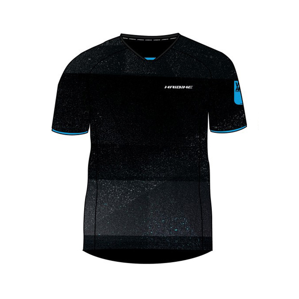 Футболка Haibike "Freeride", короткий рукав, L, черно-синий, фото 1