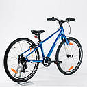 Велосипед KTM WILD CROSS 20" рама 30,5, синій (білий), 2022, фото 5