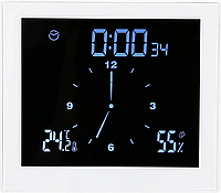 TOPINCN Часы для ванной комнаты, TS-WP10 Цифровой душ для ванной комнаты Кухонные часы Таймер