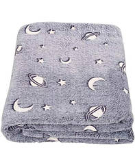 Дитячий Плед Світиться в Темряві Magic Glow in the Dark Blanket 100 х 150 см  YU227