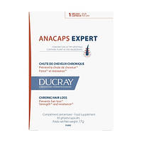 Дюкрэ Анакапс Эксперт Капсулы при хроническом выпадении волос Ducray Anacaps Expert, 30 капсул