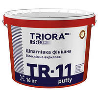 Шпаклівка фінішна TR-11 putty TRIORA prof 16 кг