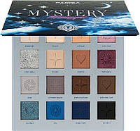 Палетка теней для век Parisa Cosmetics Mystery Midnight 16 оттенков №5 М E-716, 25g