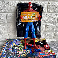 Игровая Фигурка Человек Паук 30см Герой паук ( подвижный , звук , подсветка ) Игрушки Марвел , Фигурки Марвел
