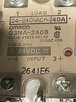 Реле твердотельное Omron 40A 24 - 240V с радиатором .