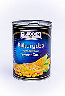 Кукуруза консервированная Helcom Sweet Corn сахарная (сладкая) в ж/б, 400 г