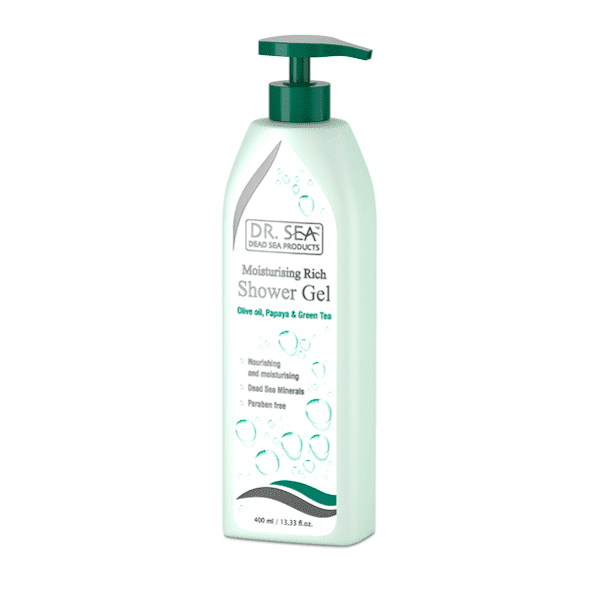 Зволожуючий крем-гель для душу Dr. Sea Moisture Rich Shower Cream-Gel 400 мл.