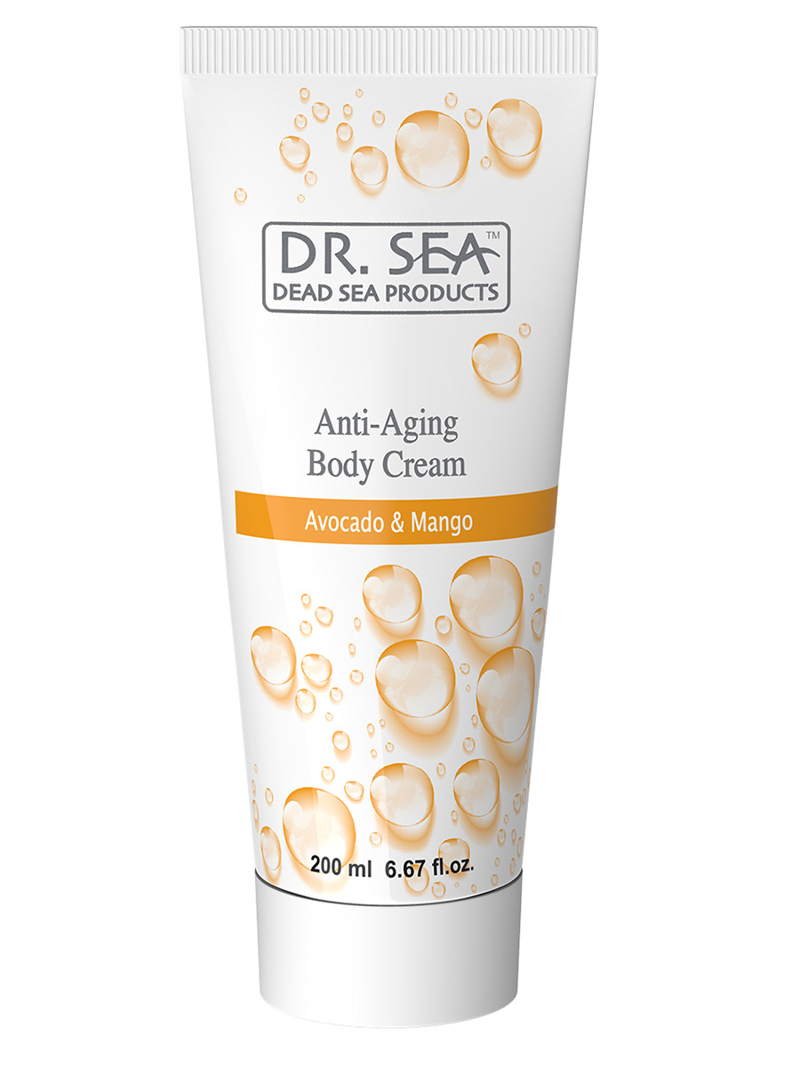 Антивіковий крем для тіла з олією авокадо Dr. Sea Anti-Aging Body Cream 200 мл