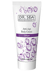 Колагеновий крем для тіла Dr. Sea Anti-Age body cream 200 мл.