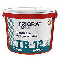 Шпаклевка фасадная / влагостойкая TR-12 power TRIORA prof