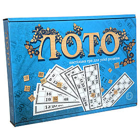 Лото з дерев'яними фішками 30662