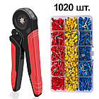 Комплект шістигранний кримпер 0,08-10мм.кв +1020 наконечників 15 видів [DART.E7] TACTIX