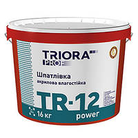 Шпаклевка фасадная / влагостойкая TR-12 power TRIORA prof 1.5