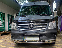 Передняя нижняя дуга Shark (нерж.) 2013 Mercedes Sprinter W906 2006-2018 гг. Avtoteam