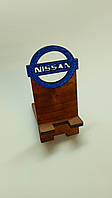 Подставка под телефон , держатель телефона ручной работы с логотипом Ниссан Nissan