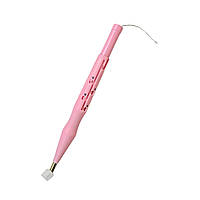 Голка для килимової вишивки ручна, ручка для вишивки 5 мм і ниткоодягач № 653007