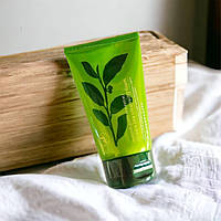 Пенка для умывания с зеленым чаем Rorec Green Tea Cleansing Foam, 100 мл.