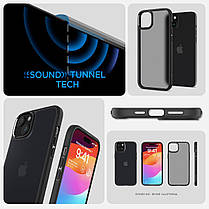 Чохол Spigen для iPhone 15 - Ultra Hybrid, Frost Black (ACS06797), фото 3