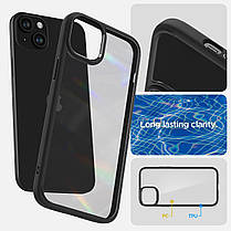 Чохол Spigen для iPhone 15 Plus / 14 Plus - Ultra Hybrid, Matte Black (ACS06657), фото 3