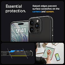 Чохол Spigen для iPhone 15 Pro - Ultra Hybrid, Matte Black (ACS06713), фото 6