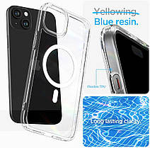 Чохол Spigen для iPhone 15 - Ultra Hybrid MagSafe, White (ACS06802), фото 5