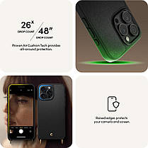 Чохол Spigen для iPhone 15 Pro Max - Cyrill Classic Charm Mag, з ремінцем, Black (ACS06636), фото 6
