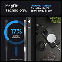 Чохол Spigen для iPhone 15 Pro - Mag Armor (сумісний з MagSafe), Matte Black (ACS06736), фото 6