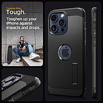 Чохол Spigen для iPhone 15 Pro Max - Tough Armor MAG (MagSafe), Black (ACS06594), фото 5