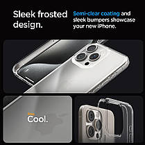 Чохол Spigen для iPhone 15 Pro - Ultra Hybrid Matte, Frost Clear (ACS06708), фото 5