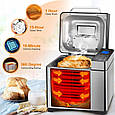 Автоматична хлібопіч MioStar bread maker 1000 (550 Вт, 22 програм, 1 кг, РК-дисплей, Німеччина), фото 10