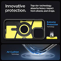 Чохол Spigen для iPhone 15 Pro - Tough Armor MAG (MagSafe), Black (ACS06733), фото 6