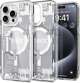 Чохол Spigen для iPhone 15 Pro - Ultra Hybrid Zero One White MagFit (ACS07036)