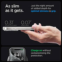 Чохол Spigen для iPhone 15 Pro - Ultra Hybrid Zero One White MagFit (ACS07036), фото 6