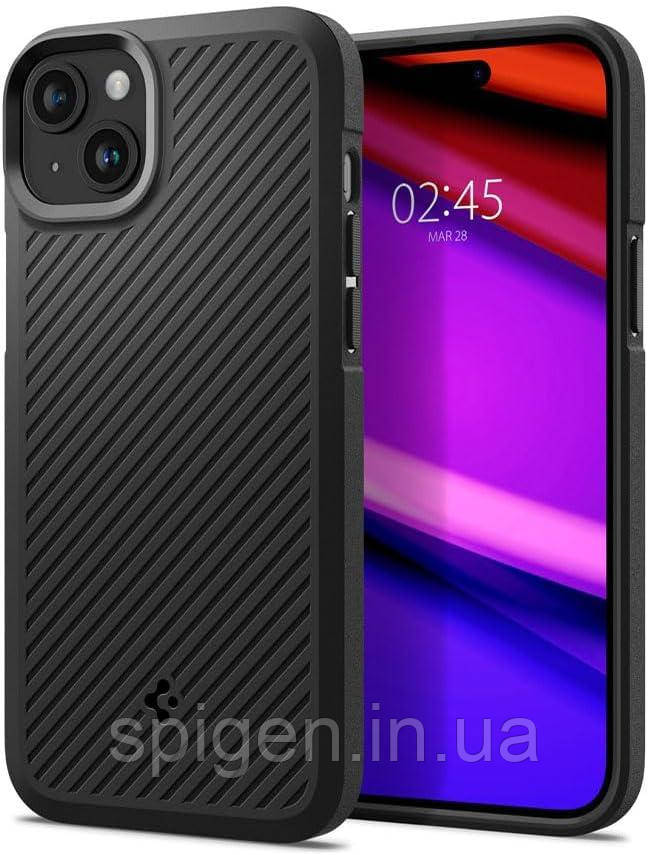 Чохол Spigen для iPhone 15 - Core Armor, Matte Black (ACS06479)