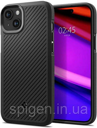 Чохол Spigen для iPhone 15 - Core Armor, Matte Black (ACS06479), фото 1