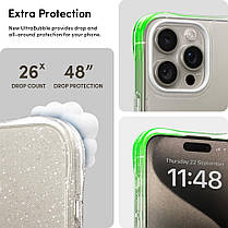 Чохол Spigen для iPhone 15 Pro - CYRILL Cecile, Clear Glitter (ACS06764), фото 6