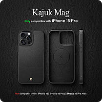 Чохол Spigen для iPhone 15 Pro - Cyrill Kajuk MagSafe, Black (ACS06769), фото 3