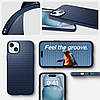 Чохол Spigen для iPhone 15 - Liquid Air, Navy Blue (ACS06791), фото 7