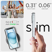 Чохол Spigen для iPhone 15 - Liquid Crystal, Crystal Clear (ACS06786), фото 5