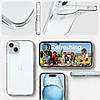 Чохол Spigen для iPhone 15 - Liquid Crystal, Crystal Clear (ACS06786), фото 7