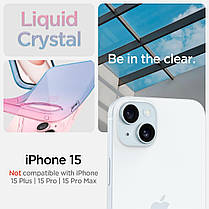 Чохол Spigen для iPhone 15 - Liquid Crystal, Gradation Pink (ACS06787), фото 3